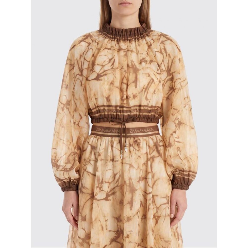 Zimmermann Top Woman Beige